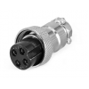 4 pin Circular Connector, 8 Contacts Microphone connector GX16